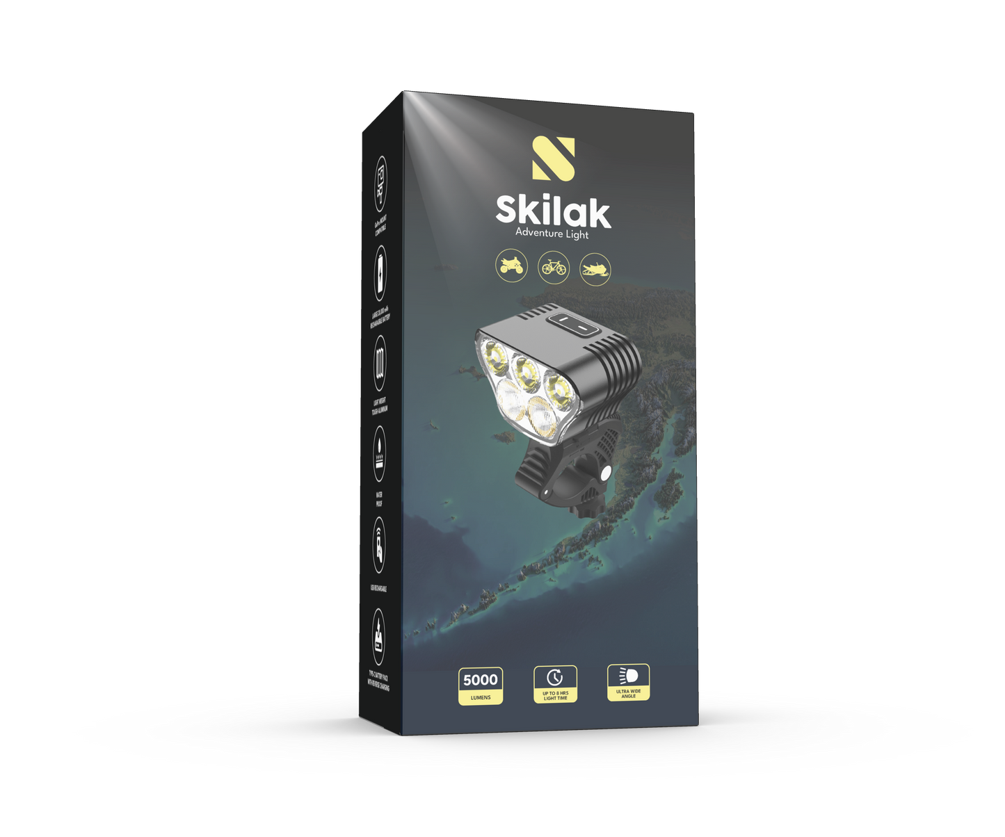 Buy 2 Skilak Adventure Lights        With 2 Extra Batteries